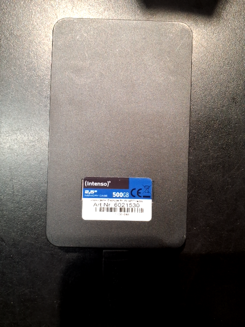 Ekstern harddisk 500